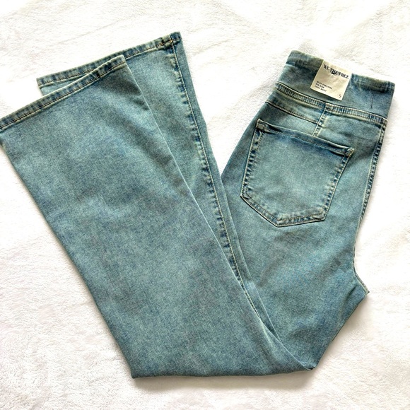 WE THE FREE In My Feelings Mid Rise Pull On Cropped Boot Jeans--S - Picture 11 of 14